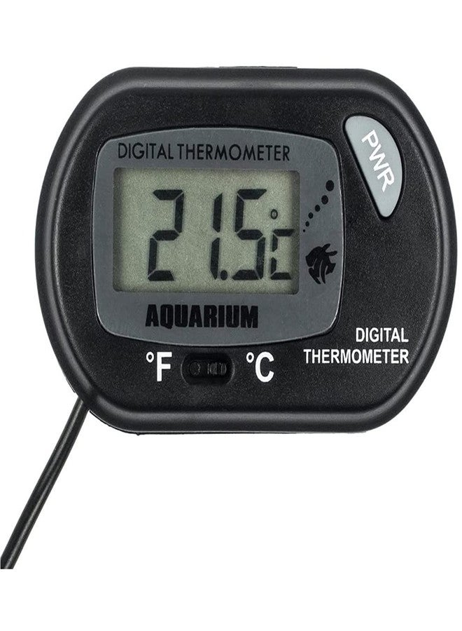TED TABBIES LCD Digital Aquarium Thermometer - Accurate Water Temperature Monitoring for Fish Tanks and Terrariums - Image 3